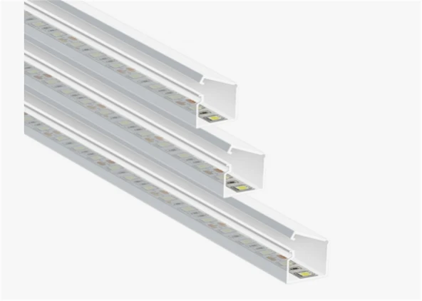 Mutlusan Kablo Kanalı 13 X12,5 Şeffaf  Yapışkanlı 2mt (001 004 013012 20 44 ) ürün görseli 1