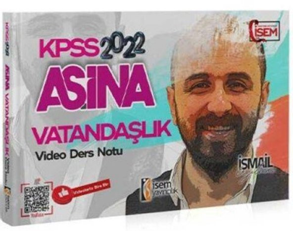 2022 KPSS Aşina Vatandaşlık Video Ders Notu İsem Yayınları