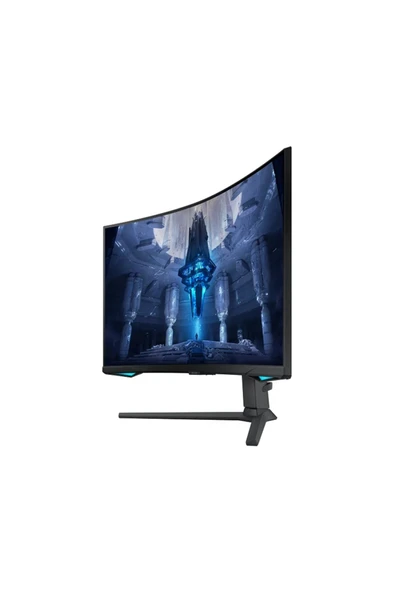 Samsung Odyssey  32 İnç 165hz 1ms Uhd Quantum Mini-led Pivot Kavisli Oyuncu Monitörü - 3