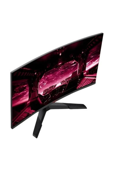 Koorui 27" 27e6qc Curved Va Panel 1ms 144hz Hdmı, Displayport Freesync Qhd Vesa Gaming Siyah Monitör - 2