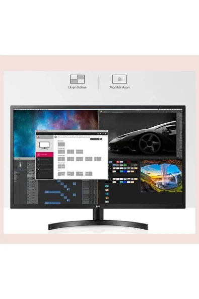 LG 31.5" 5 MS 75 Hz FreeSync Full HD IPS LED Monitör - 2