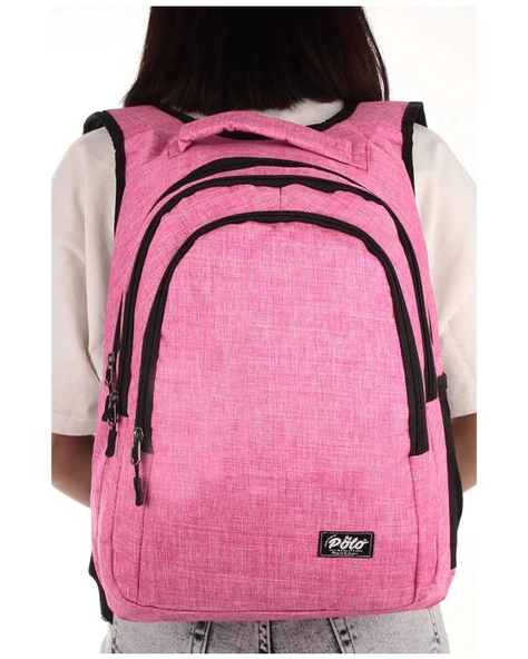 Temel Jack Tailor Sırt Çantası Pembe 8825 - 2