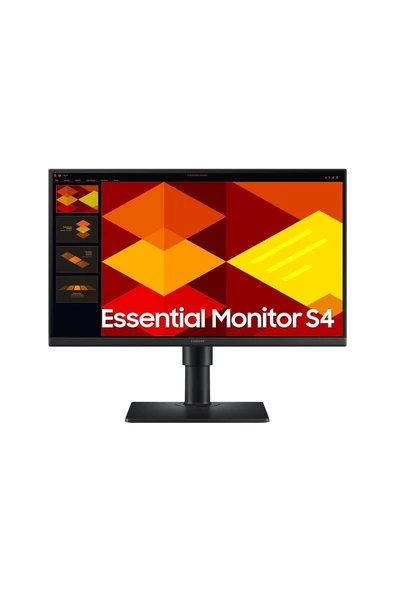 Samsung 22” Essential Ls22d400gauxuf 5ms 100hz Dp-hdmı Vesa Pivot Monitör