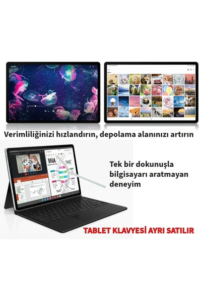 Samsung Galaxy Tab Fe+ 8/128gb Gümüş Tablet + Galaxy Fit 3 Akıllı Bileklik Hedi̇ye Hometechworld - 2
