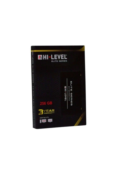 Hi-Level 256GB HI-LEVEL HLV-SSD30ELT/256G 2,5" 560-540 MB/s
