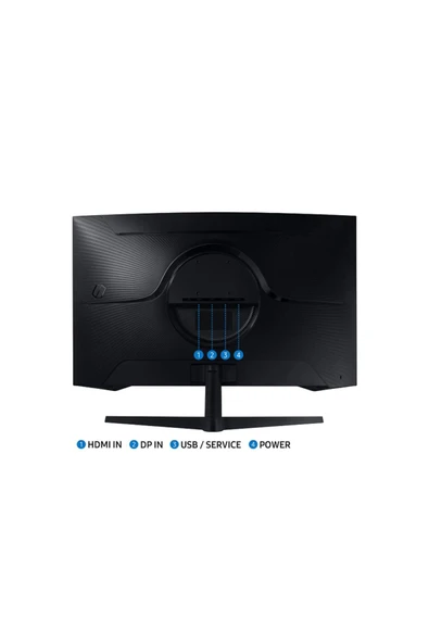 Samsung 32 Inç 2k Qhd 1ms 165hz Freesync Hdr10 1ms Va 1000r Kavisli Gaming Monitör Siyah-ls32cg552euxuf - 7