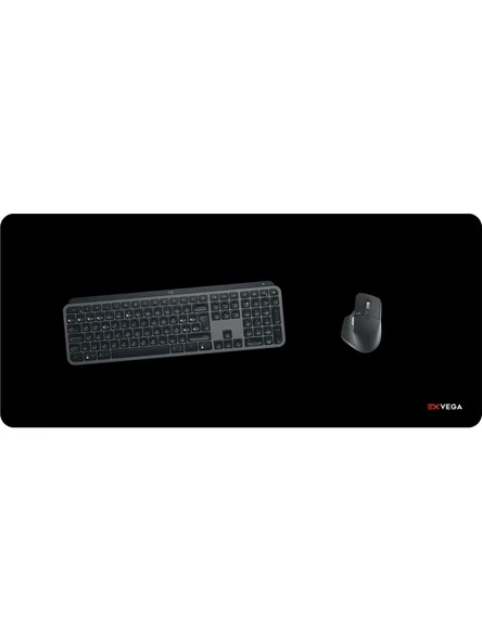 EXVEGA Mousepad XXL Siyah Düz - 1