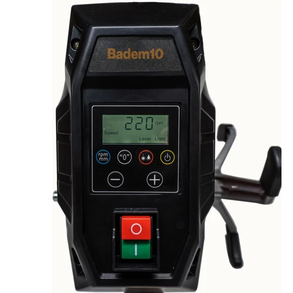 Elektrikli Tezgah Tipi Sütunlu Matkap Mandren 13 mm Dijital Ekran 720 W 2500 Rpm Lazerli Mengeneli - Resim 5