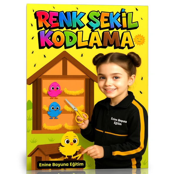 Renk Şekil Kodlama Seti Cırt Cırtlı ürün görseli 1