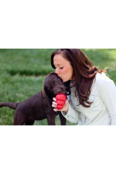 Kong Classic Dayanıklı Ödüllü Dolgulu Köpek Getirme ve Çiğneme Köpek Oyuncağı XXLarge - 4