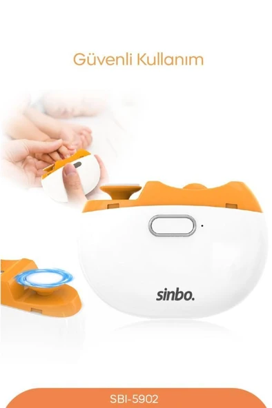 Sinbo Sbı-5902 Şarjlı Tırnak Bakım Makinesi - Resim 2