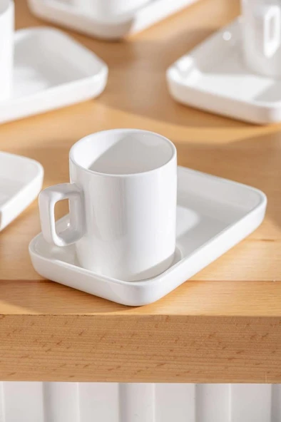 Pure Royal 6 Kişilik Kahve Fincanı Takımı - 90 ml - Resim 2