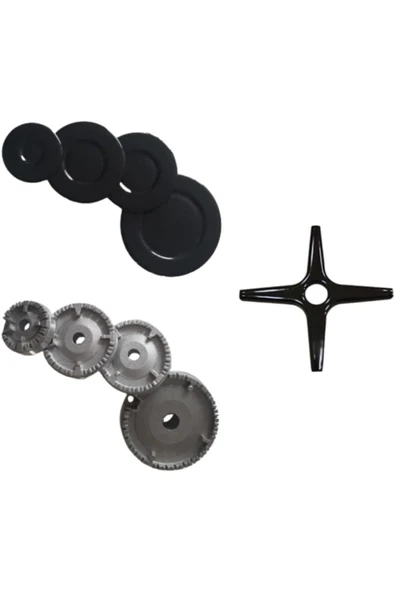 Ermiya Arçelik Beko Altus Grundıg Ankastre Ocak Set Üstü Ocak Fırınlı Ocak Bek Şapka Takımı+Cezve Aparatı ürün görseli