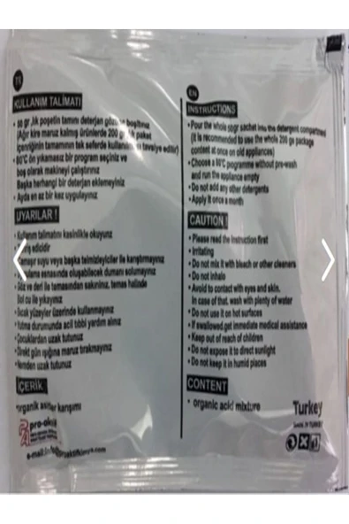 LİME OUT Çamaşır Ve Bulaşık Makinesi Temizleyici 12 Adet - Resim 3