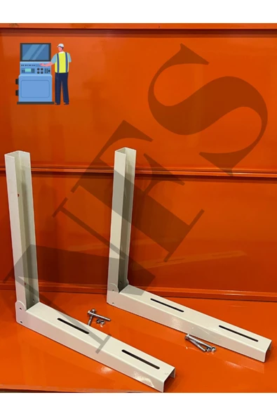 NFSDIZAYN Klima Ayağı-konsolu Klima Dış Ünite Montaj Ayağı 40 Cm Vidalı ürün görseli 1