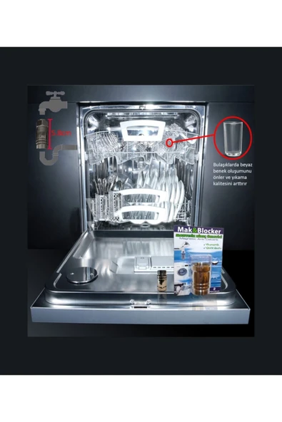 Ermiya 2 Mıknatıslı Bosch Siemens Profilo Bulaşık Çamaşır Makinesi Manyetik Kireç Önleyici 5 Yıl Garanti - Resim 2