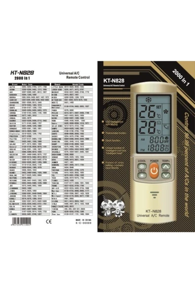 Artiko Klima Uzaktan Kumandası (KT-N828) ürün görseli 1