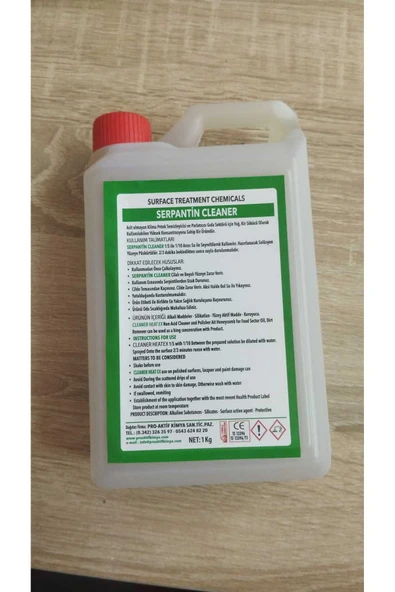 Artiko Klima Bakım Ve Temizleme Ilacı 1 Litre (1.KALİTE)serpantin Cleaner Fırça Eldiven ürün görseli 1