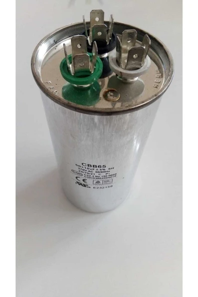 çözümklima Klima Kondansatör 50+10 Uf 370 V Ac Kapasitör - Resim 2