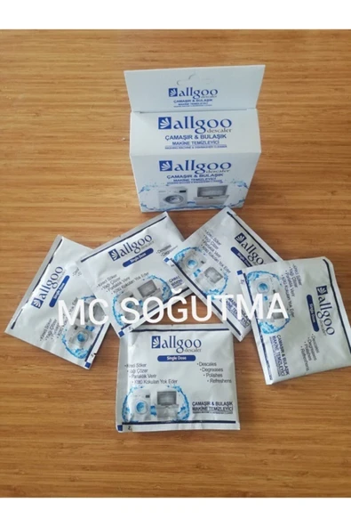 SUPERPARCA 40grx5li 4in1 Çamaşır Bulaşık Makinesi Kireç Ve Yağ Çözücü Tozu Toz Temizleyici Temizleyicisi Allgoo ürün görseli 1