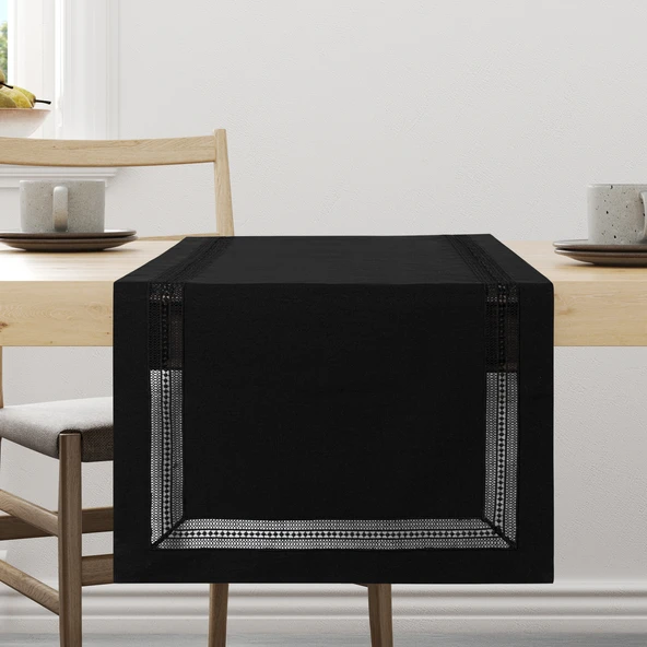 Schafer Home Suzy Runner 50x150 Cm 1 Parça-Siyah