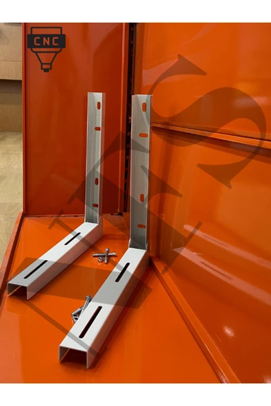 NFSDIZAYN Klima Ayağı Konsolu Klima Dış Ünite Montaj Ayağı 50 Cm Vidalı - Resim 4