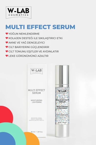 W-Lab Kozmetik Multı Effect Serum 50 Ml - 3