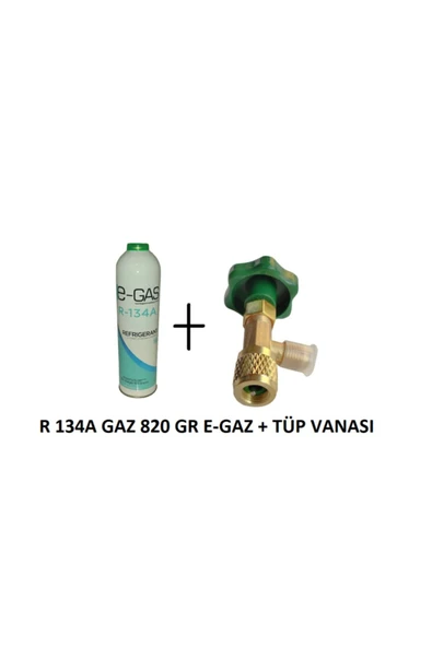 Universal R 134 A Oto Klima Gazı (820 Gr) Soğutucu Gaz + Vana ürün görseli 1