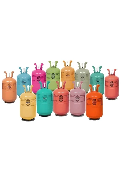 Ermiya Refrigerant Klima Buzdolabı Araba Gazı Soğutucu Gazı R404a Refrigerant 9.8 Kg. ürün görseli 1