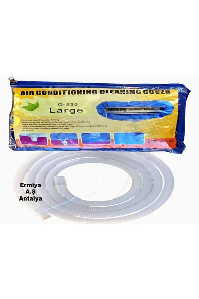 Ermiya Klima Temizleme Brandası 24 Bin Btü Klima Için Hortum Eldiven Fırça ürün görseli 1