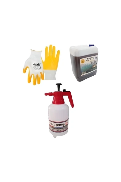 Ermiya Klima Temizleme Seti Klima Temizleyici 5 Lt Sprey Pompa Eldiven ürün görseli 1