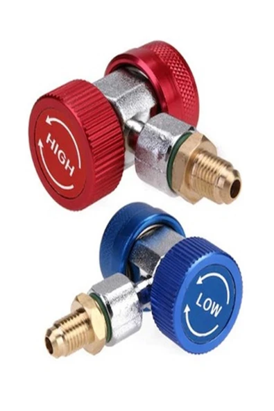 sarcool R 134a Gazlara Uyumlu Araç Gaz Doldurma Seti (gaz+vana+hortum+aparat) - Resim 3