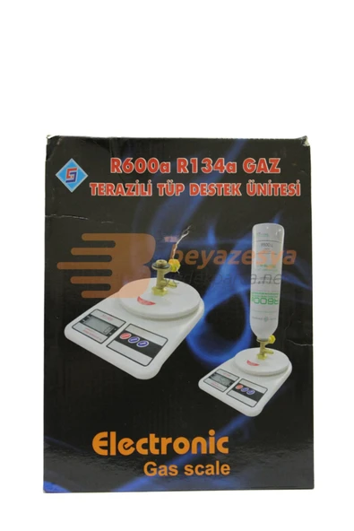 Universal Ermiya R600a Gaz Terazili Tüp Destek Ünitesi Gaz Terazisi ürün görseli 1
