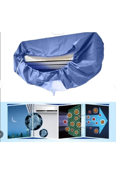 H&G ETİCARET Ermiya Klima Temizleme Çadırı / Brandası 9000-16000 Btu Tahliye Hortumu - Resim 4