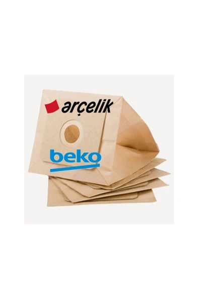 Dogant Arçelik : S4210-s4240-s4250 Kağıt Süpürge Torbası 25 Adet - 2