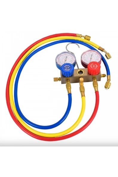 BEKATECH Gaz Saati Alçak Ve Yüksek Basınç R22 R134a R404a R410a ürün görseli 1