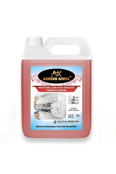 ARNÜER Klima Temizleme Sıvı Konsatre 5 Lt - Resim 3