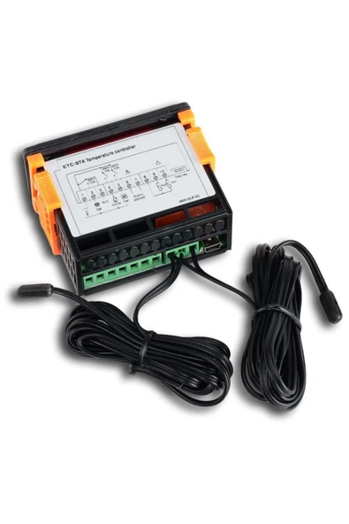 Universal General Etc-974 Çift Prop Dijital Termostat - Resim 2