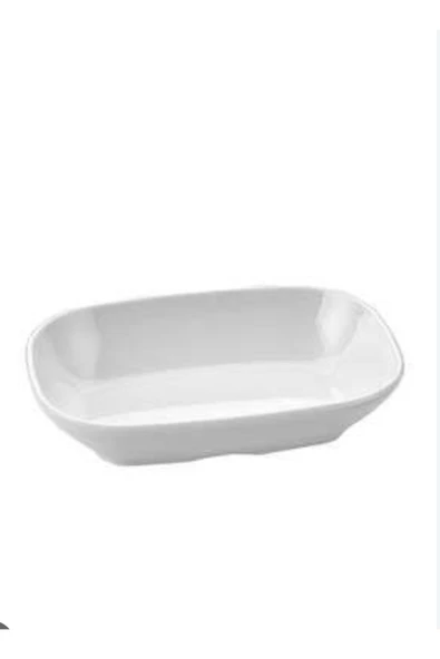 Ermiya Arya Hitit 607 Termostar Melamin Kayık 12 Ad Kayık Tabak Beyaz Melamin 14 Cm ürün görseli 1