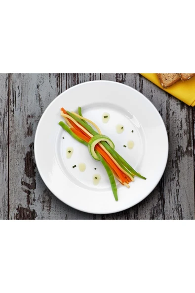 Ermiya Klasik Melamin Servis Tabağı 6 Parça 25cm ürün görseli 1