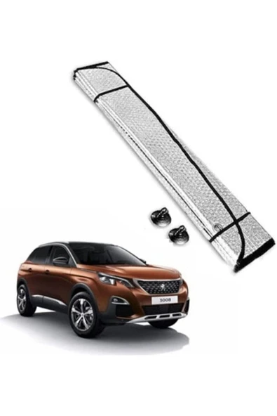 Ermiya 130x60 Cm Oto Branda Araba Ön Cam Güneşlik Kar Buz Önleyici Araç Oto Güneş Koruyucu Ince - Resim 2