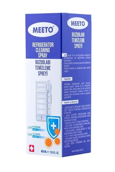 FullYedek Buzdolabı Derin Dondurucu Temizleyici Sprey 400 ml , Bakım Temizleme Spreyi Meeto - Resim 2