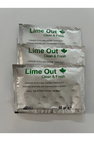 LİME OUT Çamaşır Ve Bulaşık Makinesi Temizleyici 13 Adet ürün görseli