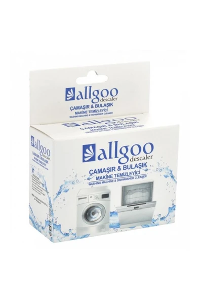 ALLGOO Çamaşır Bulaşık Makinesi Kireç Ve Iç Aksam Temizleme Tozu 5 Li Set ürün görseli 1