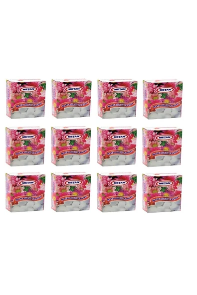 Ermiya 1,2 Kğ Metan Naftalin Tablet Tuvalet 1200 gr Pisuvar Için Özel Üretim 2025-2026 Yazı Için 12 Paket - 1