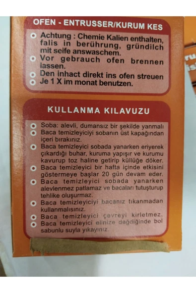 canh Baca Boru Temizleyici 5 Adet Açıcı Kat Kaloriferi Temizleyici - 2
