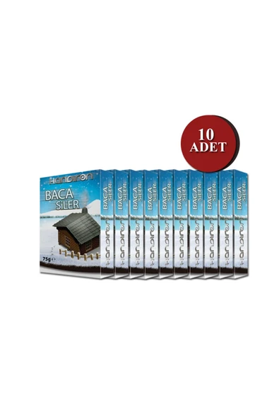 HIRDAVATGANİ 10 Adet Handiron Baca Sil Baca Temizleyici Kurum Giderici Kurum Siler ürün görseli 1