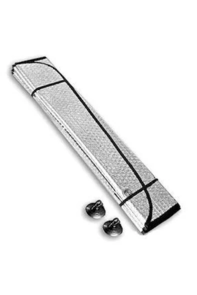 Drexpress Araba Ön Cam Güneşlik Araç Içi Ön Cam Vantuzlu Katlanır Güneşlik Koruyucu 130 Cmx60 Cm - Resim 3