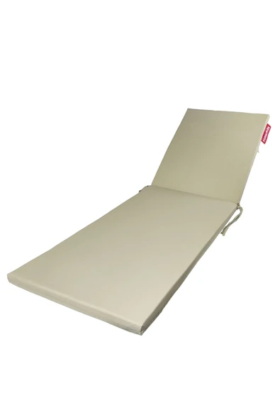 Ermiya Fermuarlı Şezlong Minderi Su Geçirmez Kumaş Katlanır Şezlong Minderi Plaj Minderi 180*55*5 cm ürün görseli 1