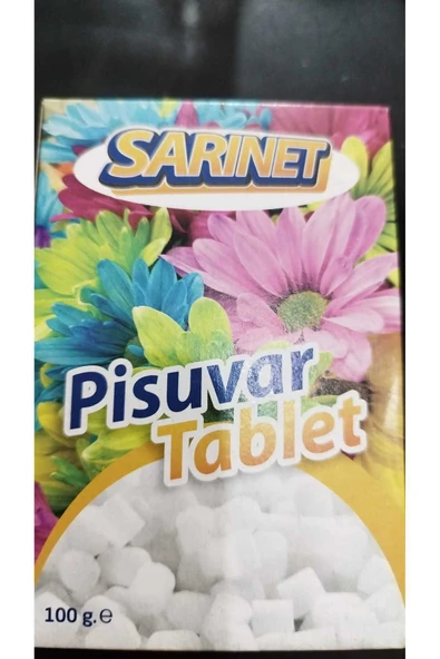 SARI Pisuvar Tablet 100gr 12 Adet 100 Gram*12 Paket - 1